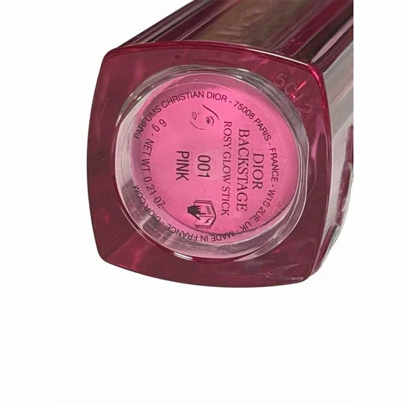 Dior Backstage Rosy Glow Stick Blush 001 Pink pH-Activated Dewy Glow - Picture 8 of 9